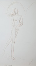 Marie-Madeleine, 2011 (s�pia, 62,5x35cm)